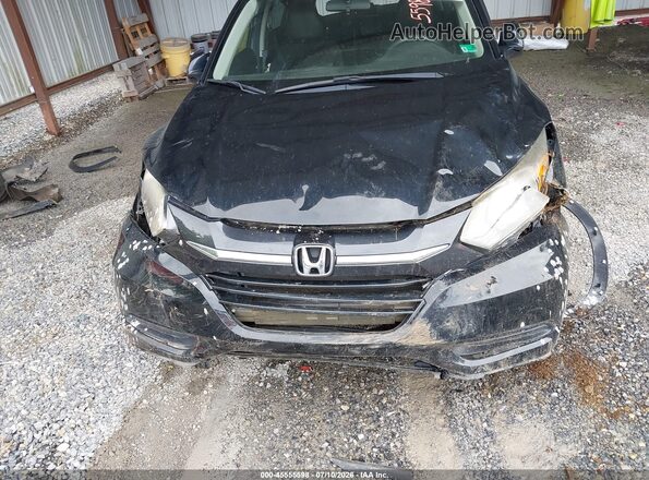 3CZRU6H31JM731252 2018 HONDA HR-V Black Front view