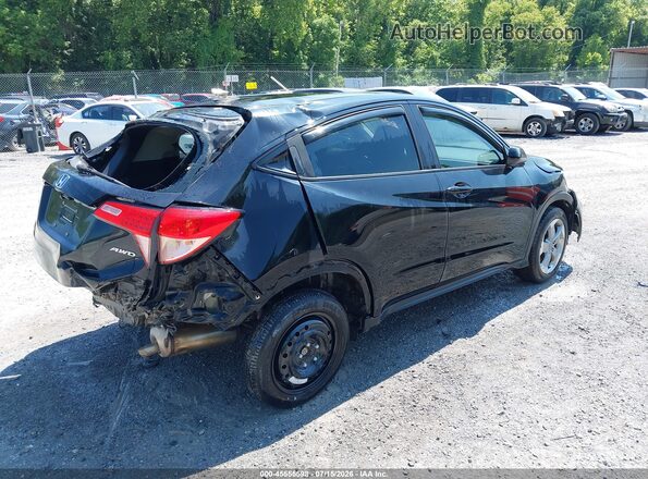 3CZRU6H31JM731252 2018 HONDA HR-V Black Rear right