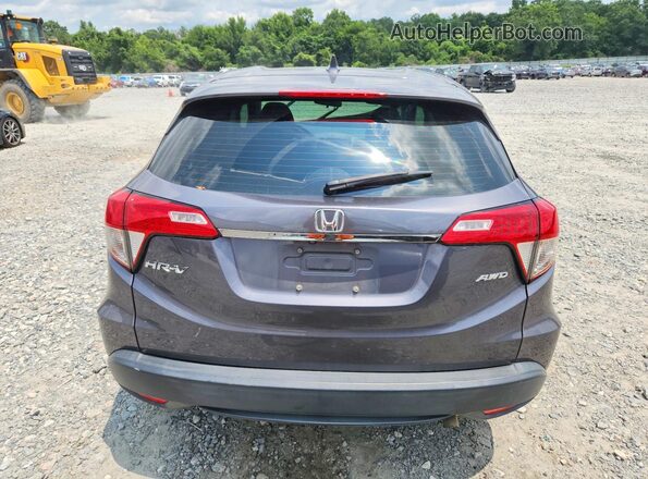 3CZRU6H31KG711535 2019 HONDA HR-V Gray Widok z tyłu