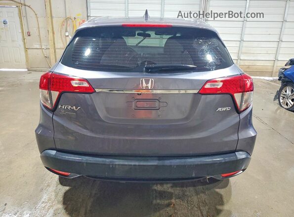 3CZRU6H31LM722537 2020 HONDA HR-V Gray Widok z tyłu
