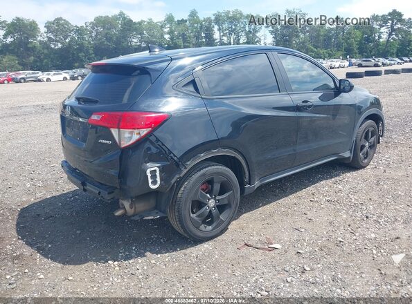 3CZRU6H31LM726846 2020 HONDA HR-V Black Задня права чверть
