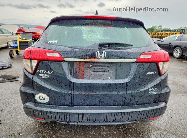3CZRU6H31MM725469 2021 HONDA HR-V Black Հետևի տեսք