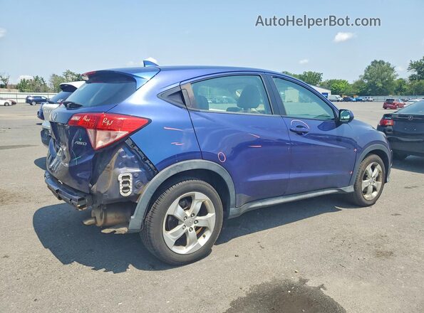 3CZRU6H32GM715652 2016 HONDA HR-V Blue უკანა მარჯვენა