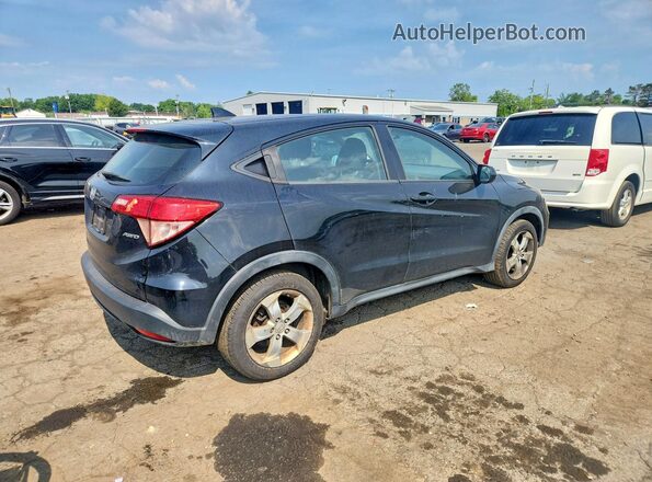 3CZRU6H32GM726585 2016 HONDA HR-V Black Trasero derecho