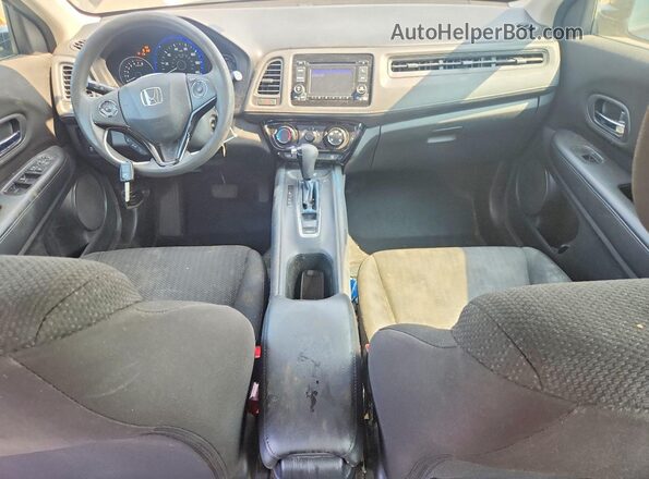 3CZRU6H32GM726585 2016 HONDA HR-V Black Vista del salpicadero