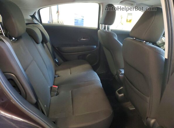 3CZRU6H32GM742821 2016 HONDA HR-V Gray უკანა სავარძლების ხედი