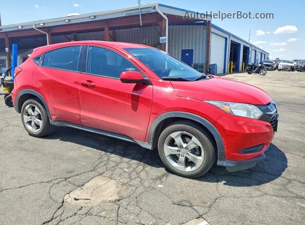 3CZRU6H32GM758291 2016 HONDA HR-V Red Front right