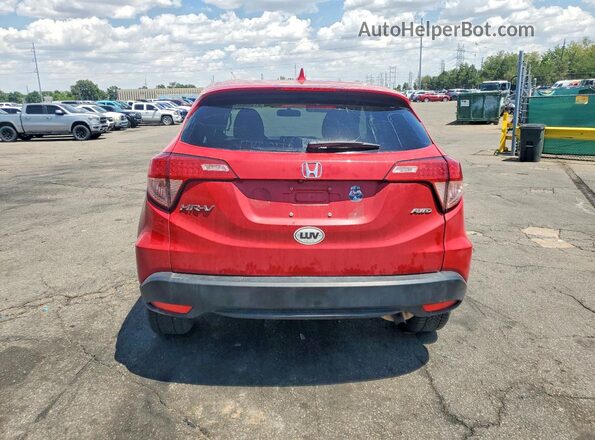 3CZRU6H32GM758291 2016 HONDA HR-V Red Rear view