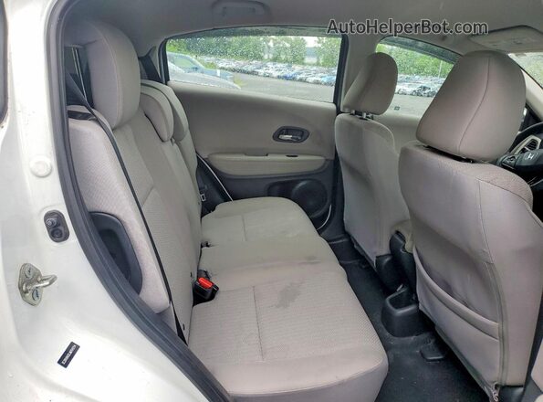 3CZRU6H32JM704254 2018 HONDA HR-V White Vista interior trasera