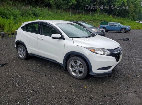 3CZRU6H32JM704254 2018 HONDA HR-V White Delantero derecho
