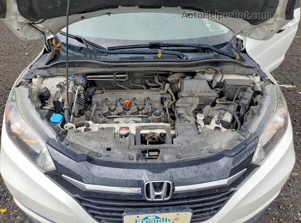 3CZRU6H32JM704254 2018 HONDA HR-V White Vista del compartimento del motor