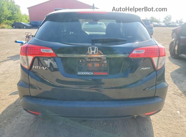 3CZRU6H32LM101212 2020 HONDA HR-V Black Հետևի տեսք