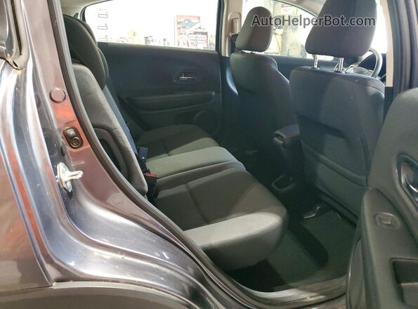 3CZRU6H32MM708891 2021 HONDA HR-V Gray უკანა სალონის ხედი