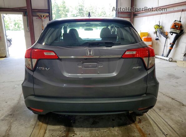 3CZRU6H32MM708891 2021 HONDA HR-V Gray უკანა ხედი