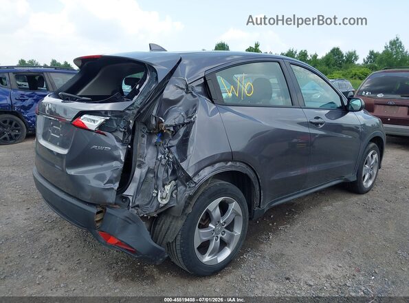 3CZRU6H32NM725966 2022 HONDA HR-V Серый Задняя правая четверть