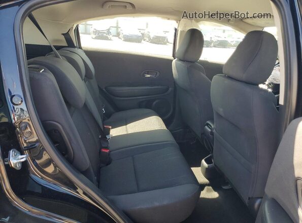 3CZRU6H32NM728074 2022 HONDA HR-V Black Widok wnętrza z tyłu