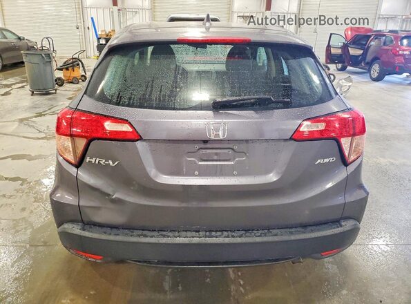 3CZRU6H33GM747980 2016 HONDA HR-V Gray Rear view