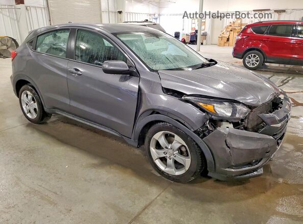 3CZRU6H33GM747980 2016 HONDA HR-V Gray Front right
