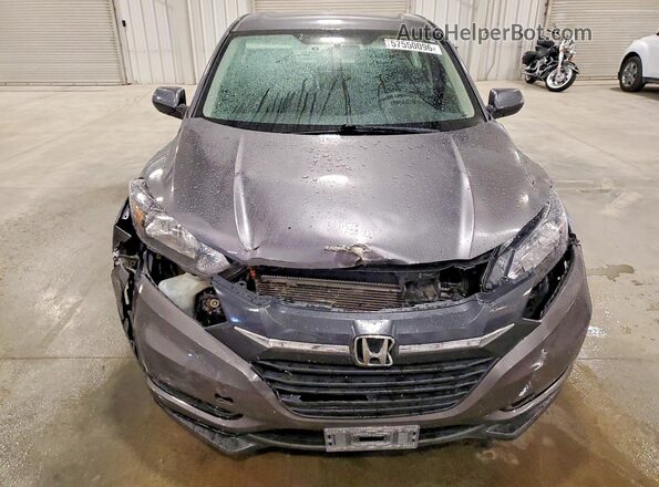 3CZRU6H33GM747980 2016 HONDA HR-V Gray Front view
