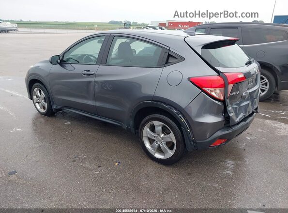3CZRU6H33HG702523 2017 HONDA HR-V Gray Trasero izquierdo