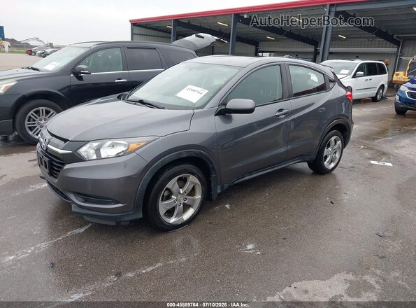 3CZRU6H33HG702523 2017 HONDA HR-V Gray Vista tres cuartos delantera izquierda