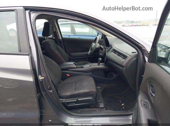 3CZRU6H33HG702523 2017 HONDA HR-V Gray Vista interior delantera
