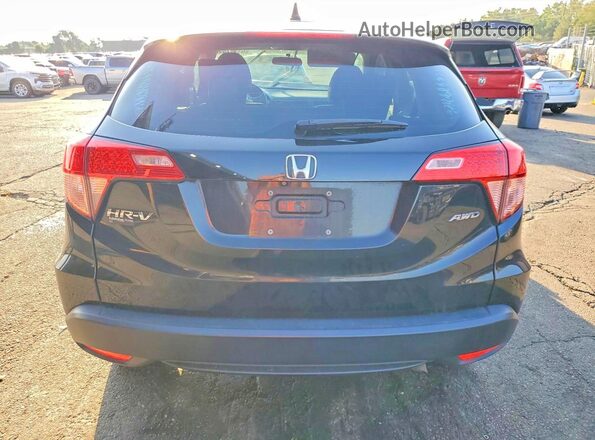 3CZRU6H33HG703056 2017 HONDA HR-V Черный Вид сзади