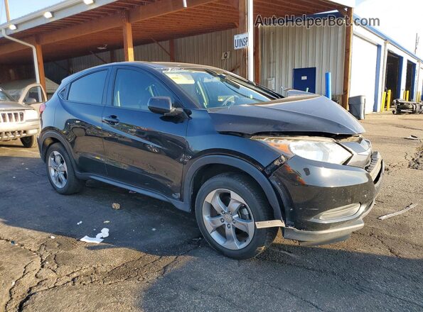 3CZRU6H33HG703056 2017 HONDA HR-V Черный Передняя правая четверть