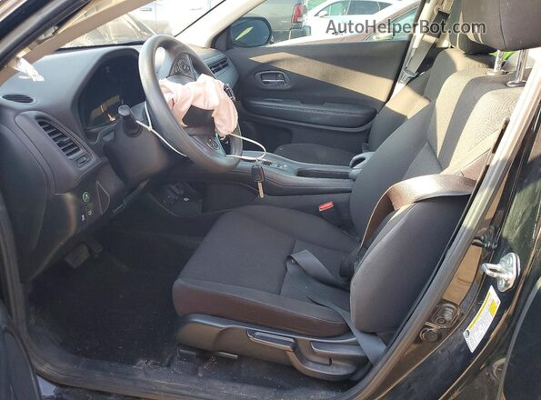 3CZRU6H33HG703056 2017 HONDA HR-V Черный Вид салона спереди