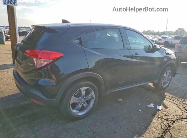 3CZRU6H33HG703056 2017 HONDA HR-V Черный Задняя правая четверть