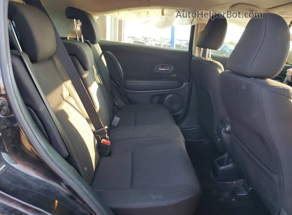 3CZRU6H33HG703056 2017 HONDA HR-V Черный Вид задней части салона