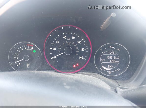 3CZRU6H33HG705924 2017 HONDA HR-V Silver Widok tylnych siedzeń