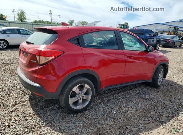 3CZRU6H33JG727301 2018 HONDA HR-V Red უკანა მარჯვენა