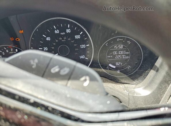 3CZRU6H33JG727301 2018 HONDA HR-V Red ხელსაწყოთა პანელის ხედი