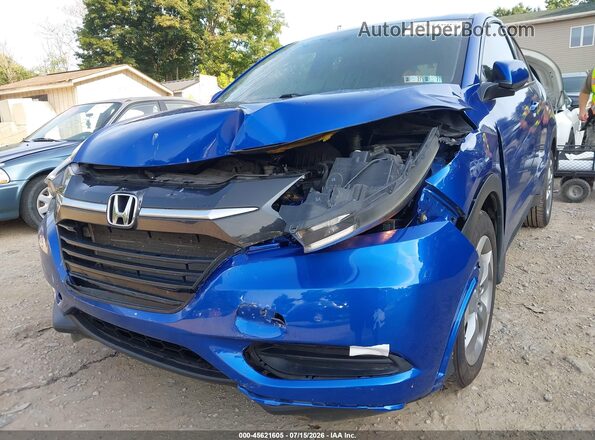 3CZRU6H33JG729601 2018 HONDA HR-V Blue წინა ხედი