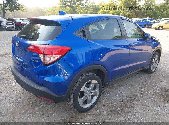 3CZRU6H33JG729601 2018 HONDA HR-V Blue უკანა მარჯვენა