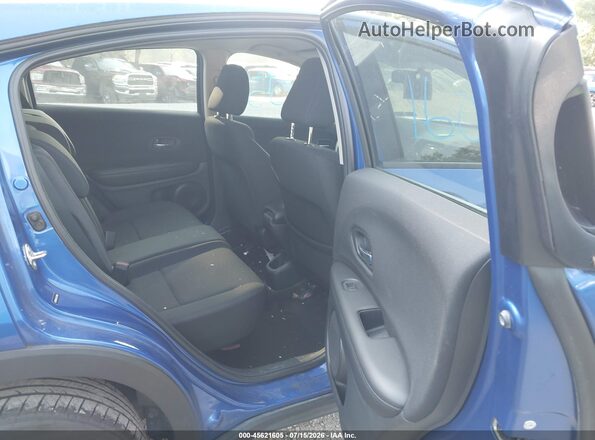 3CZRU6H33JG729601 2018 HONDA HR-V Blue VIN კოდის სტიკერის ხედი