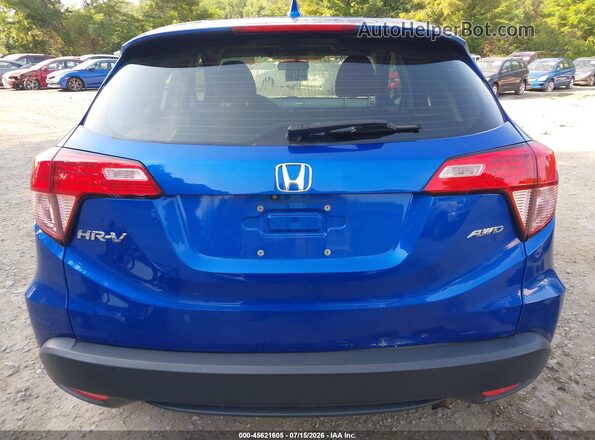 3CZRU6H33JG729601 2018 HONDA HR-V Blue 
