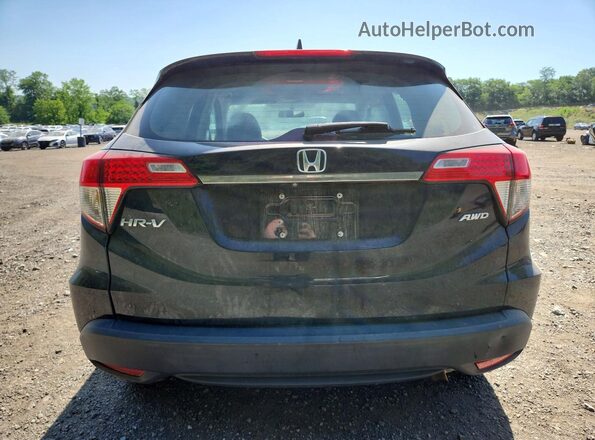 3CZRU6H33KG725646 2019 HONDA HR-V Black Հետևի տեսք
