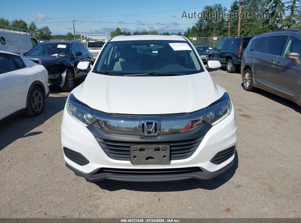 3CZRU6H33MM722802 2021 HONDA HR-V White Вид щитка приладів
