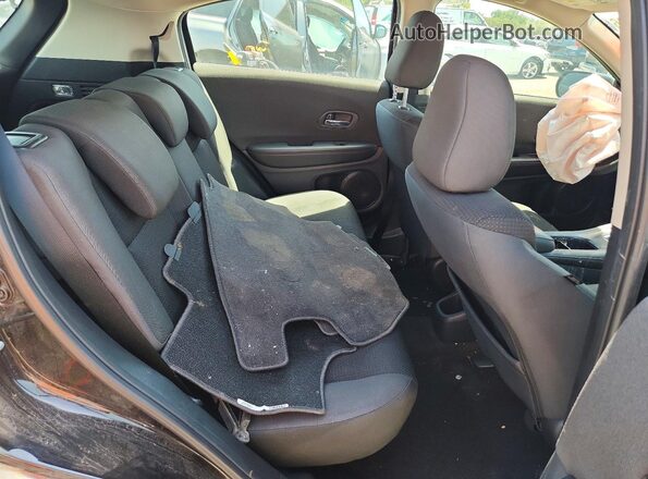 3CZRU6H33MM743875 2021 HONDA HR-V Black Սալոնի հետևի տեսք