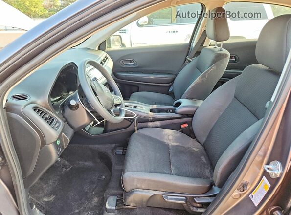 3CZRU6H33MM747831 2021 HONDA HR-V Gray Вид салону спереду