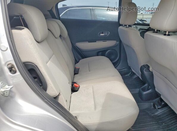 3CZRU6H33NM724583 2022 HONDA HR-V Silver Rear seats view