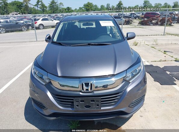 3CZRU6H33NM740265 2022 HONDA HR-V Gray Widok zestawu wskaźników