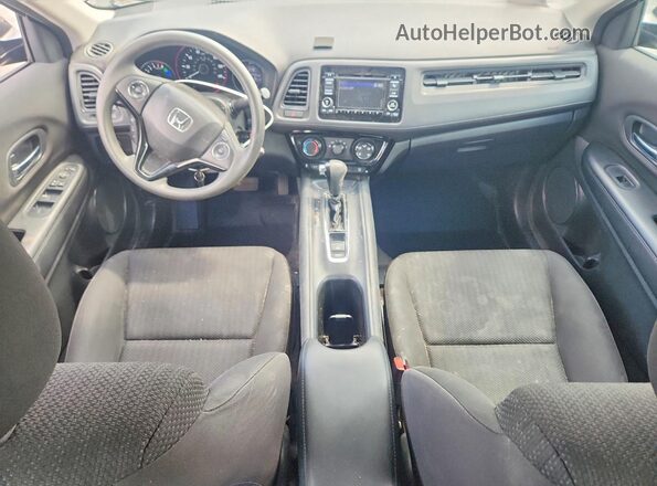 3CZRU6H34GM753724 2016 HONDA HR-V Black Widok deski rozdzielczej