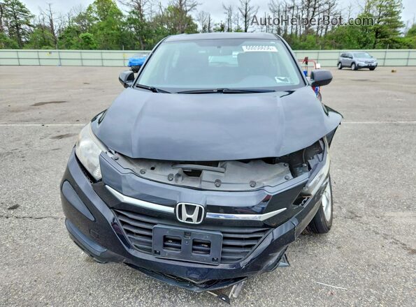 3CZRU6H34HG706984 2017 HONDA HR-V Black წინა ხედი