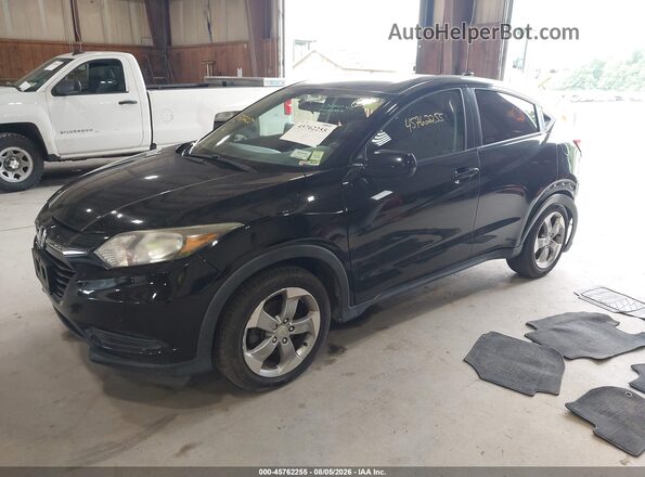 3CZRU6H34JG707350 2018 HONDA HR-V Black Vista tres cuartos delantera izquierda