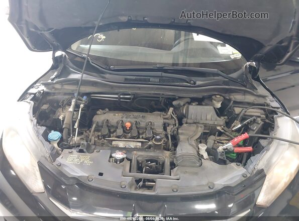 3CZRU6H34JG707350 2018 HONDA HR-V Black Vista trasera