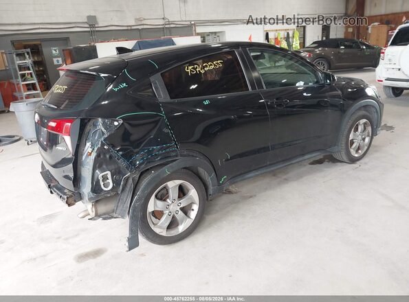 3CZRU6H34JG707350 2018 HONDA HR-V Black Trasero derecho