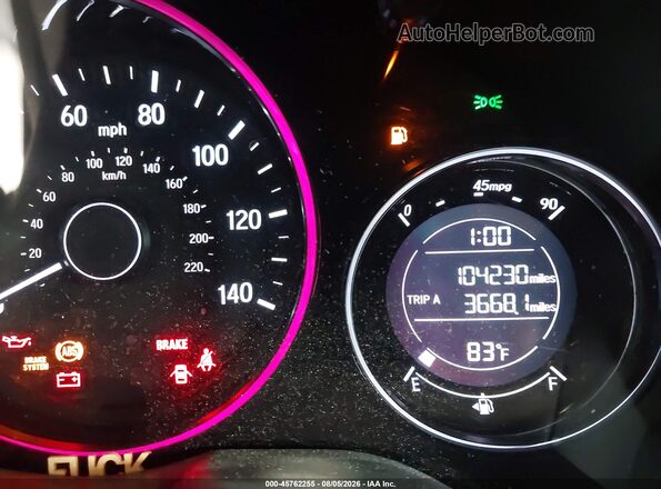 3CZRU6H34JG707350 2018 HONDA HR-V Black 